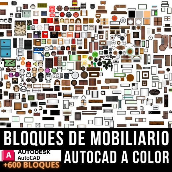 AUTOCAD MOBILIARIO A COLOR-03