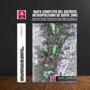MAPA COMPLETO DEL DISTRITO METROPOLITANO DE QUITO