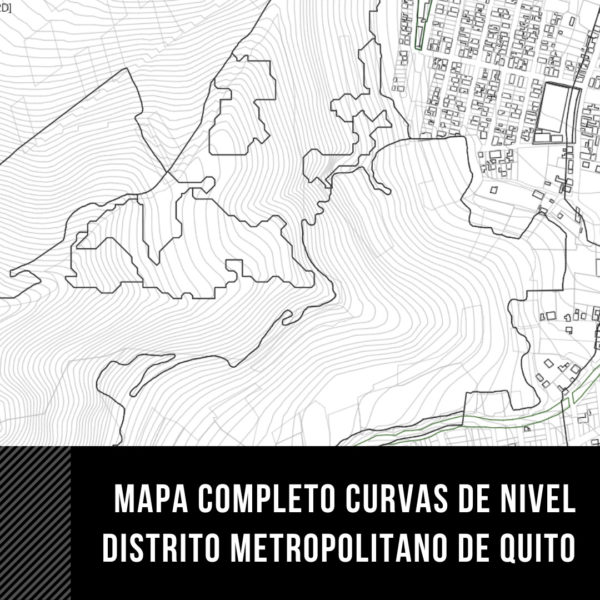 PLANO TOPOGRÁFICO CATASTRAL DEL DISTRITO METROPOLITANO DE QUITO