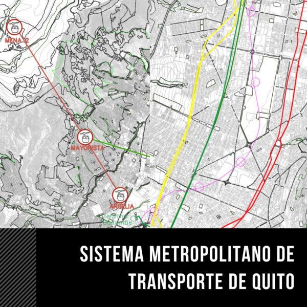PLANO TOPOGRÁFICO CATASTRAL DEL DISTRITO METROPOLITANO DE QUITO