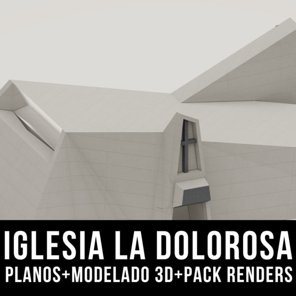 IGLESIA TEMPLO LA DOLOROSA DE QUITO EN AUTOCAD DWG
