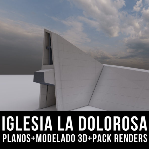 IGLESIA TEMPLO LA DOLOROSA DE QUITO EN AUTOCAD DWG