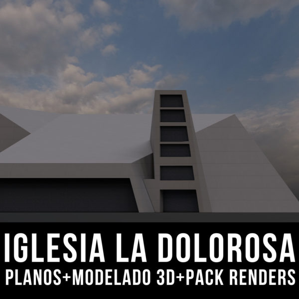 IGLESIA TEMPLO LA DOLOROSA DE QUITO EN AUTOCAD DWG