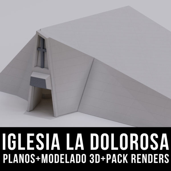 IGLESIA TEMPLO LA DOLOROSA DE QUITO EN AUTOCAD DWG