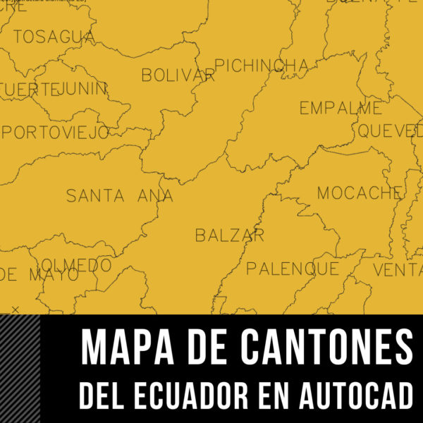 CANTONES DEL ECUADOR EN AUTOCAD - Imagen 2