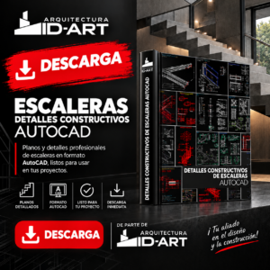 DESCARGA ESCALERAS DETALLES CONSTRUCTIVOS AUTOCAD