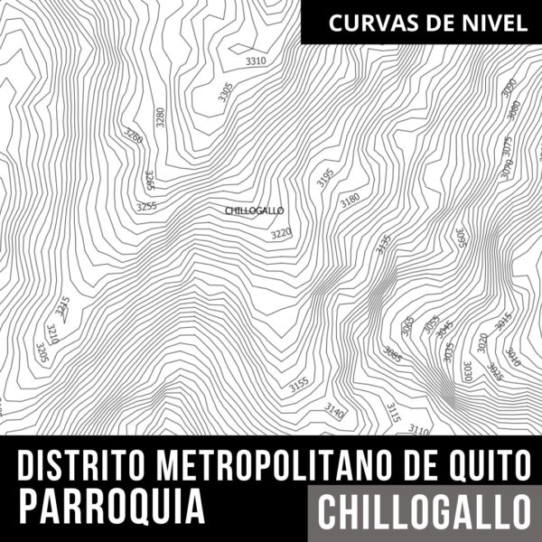 CURVAS DE NIVEL PARROQUIA CHILLOGALO