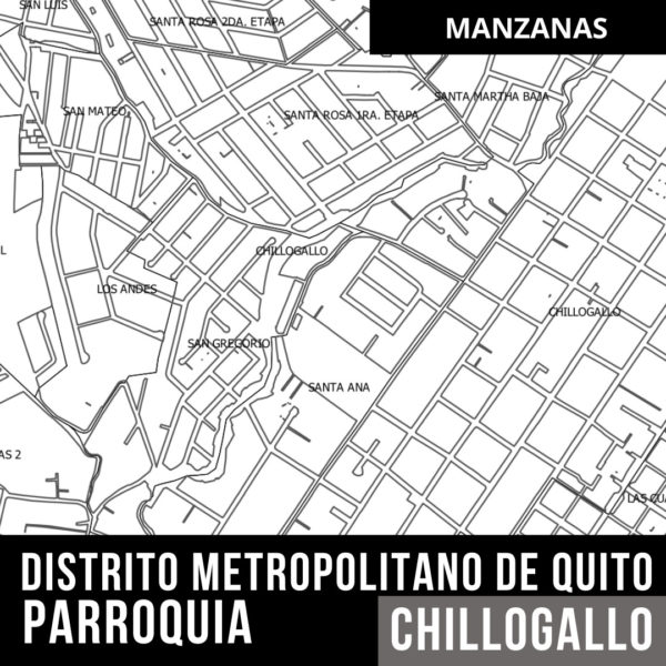 MANZANAS TRAMA PARROQUIA CHILLOGALO