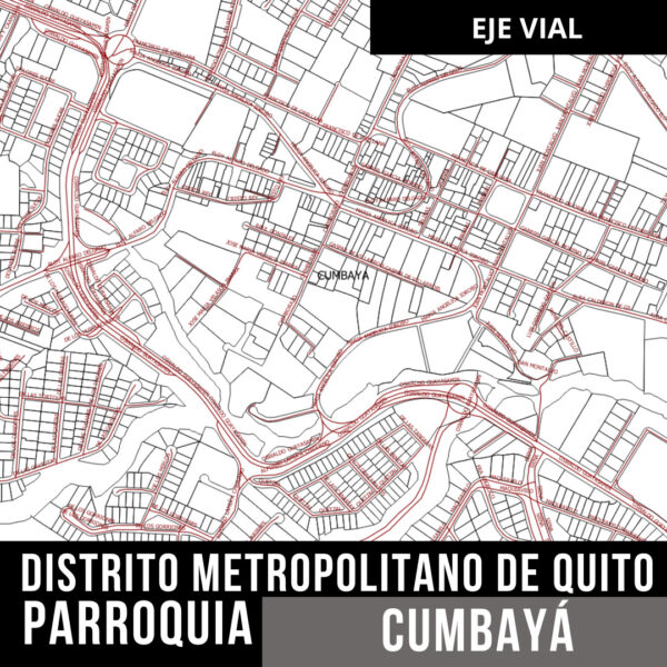 EJE VIAL CALLES CUMBAYÁ