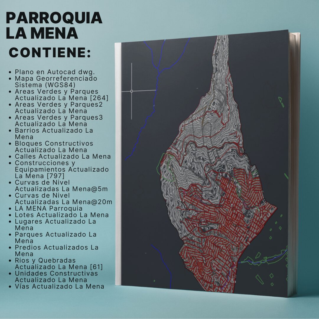 PARROQUIA LA MENA MAPA PREDIAL Y TOPOGRÁFICO (CURVAS DE NIVEL) DM QUITO (1)