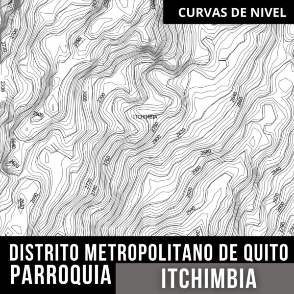 CURVAS DE NIVEL ITCHIMBIA