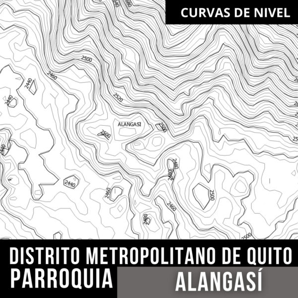 CURVAS DE NIVEL ALANGASI