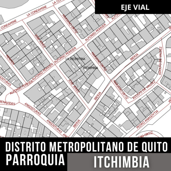 EJE VIAL CALLES ITCHIMBIA