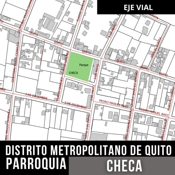 EJE VIAL CALLES CHECA