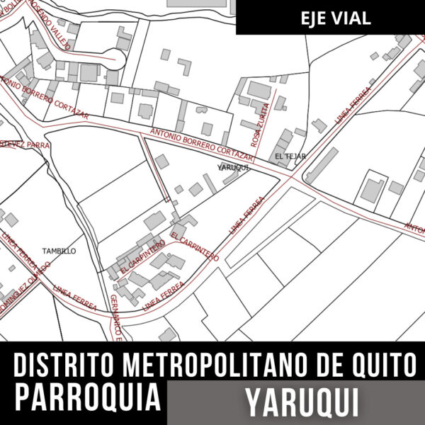 EJE VIAL CALLES YARUQUI