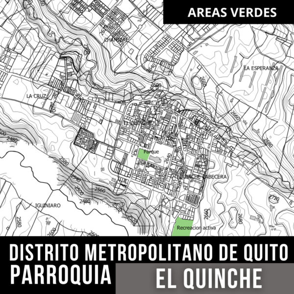 AREAS VERDES PARQUES EL QUINCHE