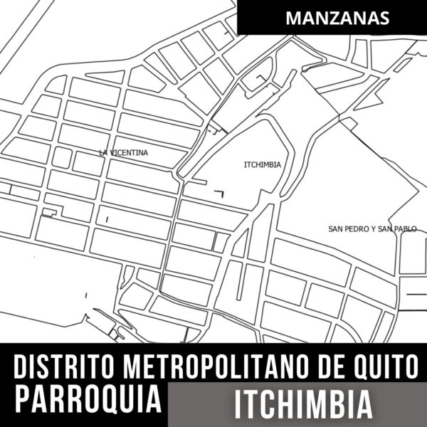 MANZANAS TRAMA URBANA ITCHIMBIA