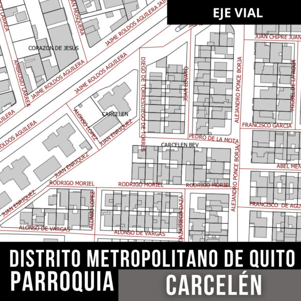 CARCELEN EJE VIAL CALLES