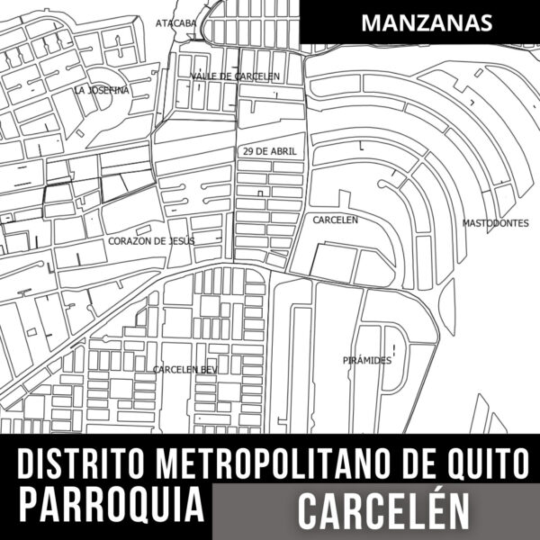 CARCELEN MANZANAS TRAMA
