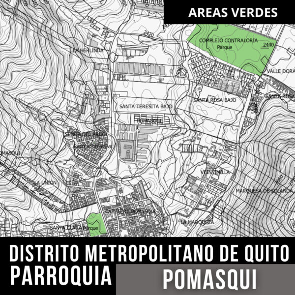 POMASQUI PARROQUIA AREAS VERDES PARQUES