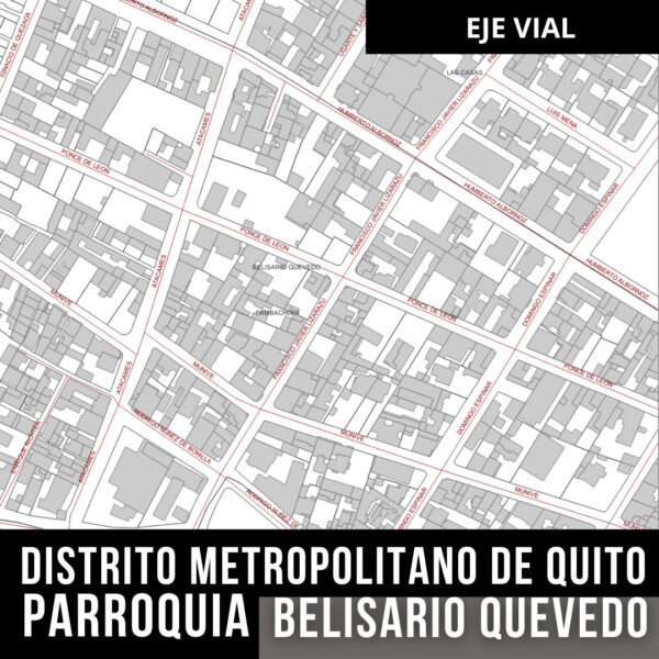 BELISARIO QUEVEDO EJE VIAL CALLES