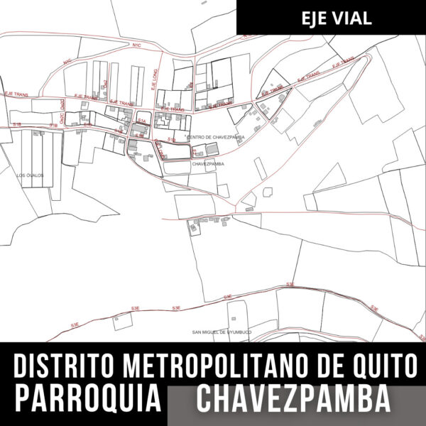 CHAVEZPAMBA EJE VIAL CALLES