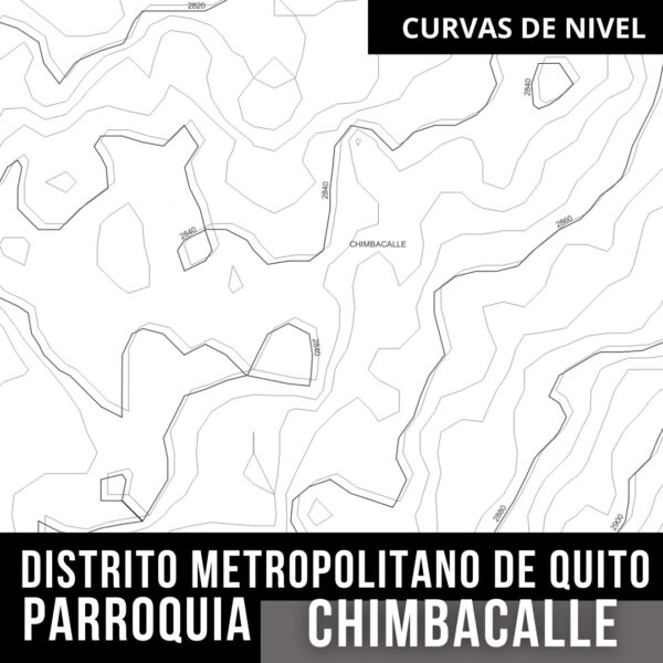 CHIMBACALLE CURVAS DE NIVEL
