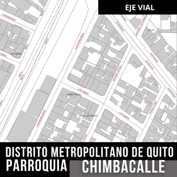 CHIMBACALLE EJE VIAL CALLES