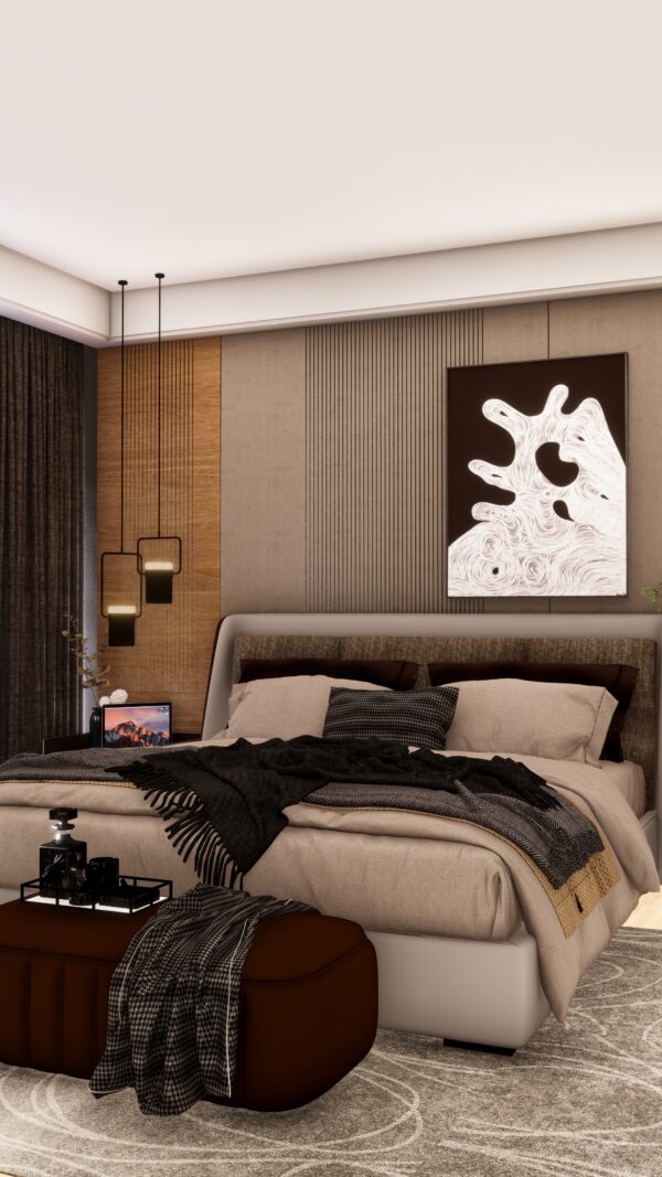 Modelo3D Dormitorio 35m2