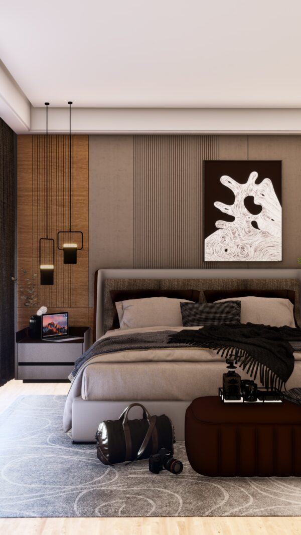 Modelo3D Dormitorio 35m2