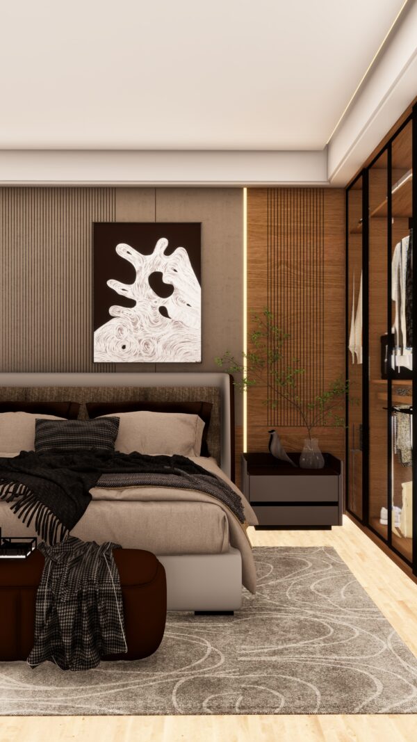 Modelo3D Dormitorio 35m2