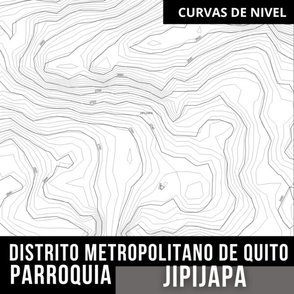 JIPIJAPA CURVAS DE NIVEL