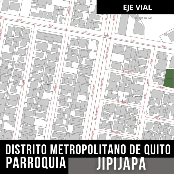 JIPIJAPA EJE VIAL CALLES