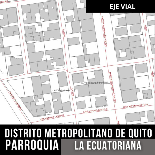 LA ECUATORIANA EJE VIAL CALLES