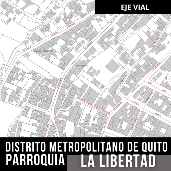 LA LIBERTAD EJE VIAL CALLES