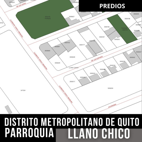 LLANO CHICO PREDIOS