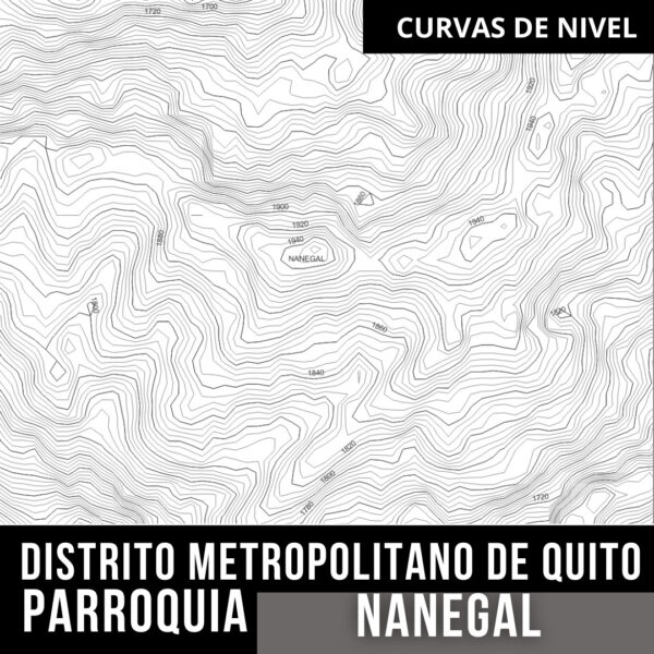 NANEGAL CURVAS DE NIVEL