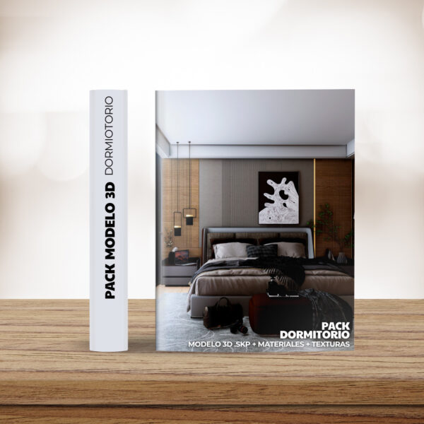 PACK MODELO 3D DORMITORIO