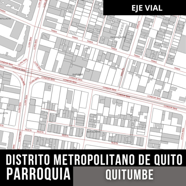 QUITUMBE EJE VIAL CALLES
