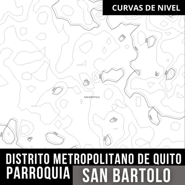 SAN BARTOLO CURVAS DE NIVEL