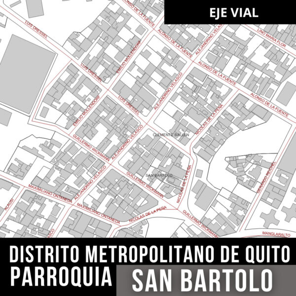 SAN BARTOLO EJE VIAL CALLES