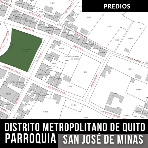 SAN JOSE DE MINAS PREDIOS