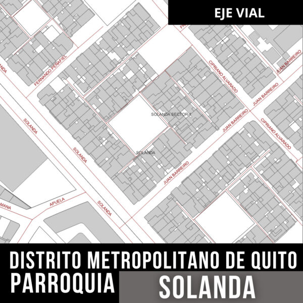 SOLANDA EJE VIAL CALLES