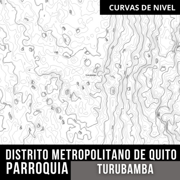 TURUBAMBA CURVAS DE NIVEL