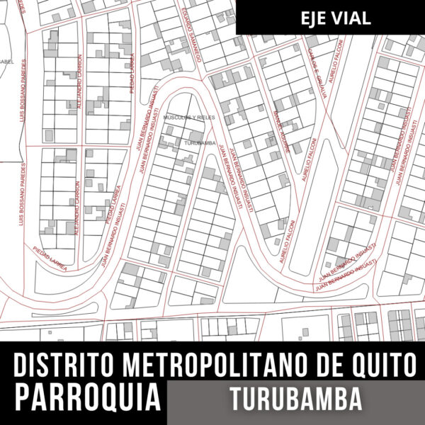 TURUBAMBA EJE VIAL CALLES