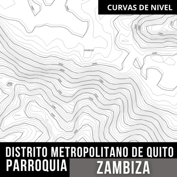 ZAMBIZA CURVAS DE NIVEL