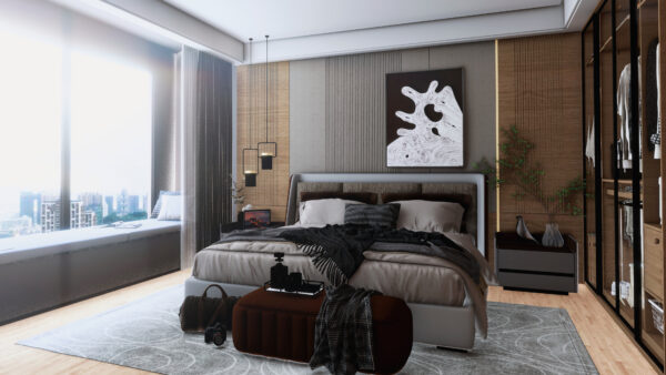 Modelo3D Dormitorio 35m2