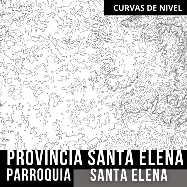 Mapa Topográfico Curvas de Nivel_Parroquia Santa Elena