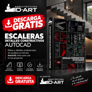 DESCARGA GRATIS ESCALERAS DETALLES CONSTRUCTIVOS AUTOCAD