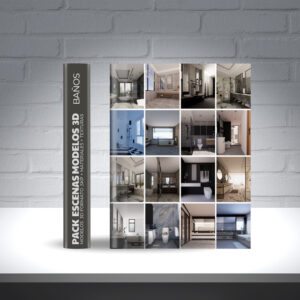PACK ESCENAS MODELOS 3D BAÑOS